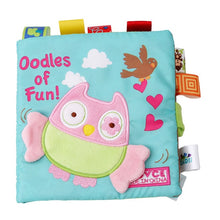 Load image into Gallery viewer, Animal Style Monkey/Owl/Dog Newborn Baby Toys Learning Educational Kids Cloth Books Cute Infant Baby Fabric Book Ratteles Toy