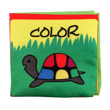 Load image into Gallery viewer, Animal Style Monkey/Owl/Dog Newborn Baby Toys Learning Educational Kids Cloth Books Cute Infant Baby Fabric Book Ratteles Toy