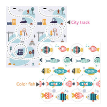 Load image into Gallery viewer, Foldable Cartoon Play Mat XPE Kid Rug Puzzle Infant Carpet Waterproof Early Education Gym Activity mat Baby Crawling Pad Rug