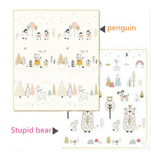 Load image into Gallery viewer, Foldable Cartoon Play Mat XPE Kid Rug Puzzle Infant Carpet Waterproof Early Education Gym Activity mat Baby Crawling Pad Rug