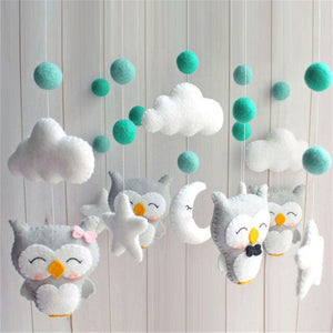 Baby Mobile Rattles Baby Toys 0-12 Months for Baby Newborn Crib DIY Bed Bell Toddler Rattles Material Package Made By Yourself