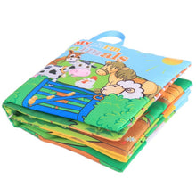 Load image into Gallery viewer, Animal Style Monkey/Owl/Dog Newborn Baby Toys Learning Educational Kids Cloth Books Cute Infant Baby Fabric Book Ratteles Toy
